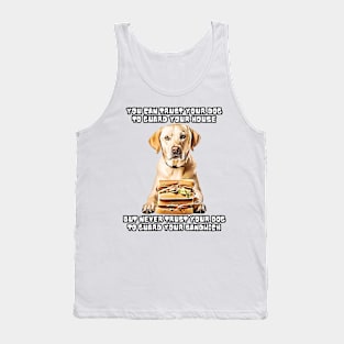 Guardian Dog Dog Memes Sandwich Dog Owner Apparel Funny Dog Tank Top